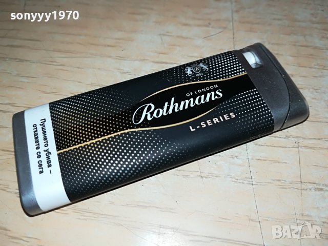 ROTHMANS NEW METAL 1910221555, снимка 1 - Запалки - 38383810