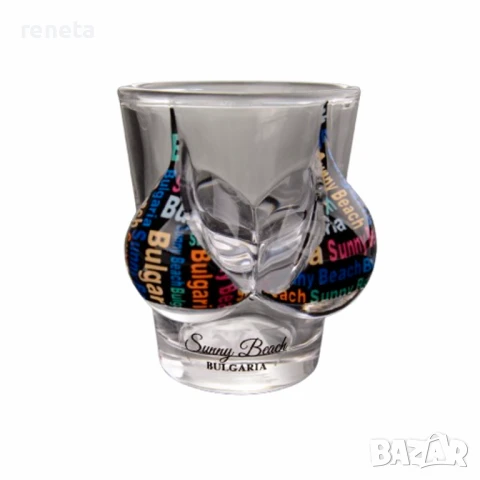 Чашка женски гърди, Тип шот, Стъклена, 6.5х4.5 см, снимка 1