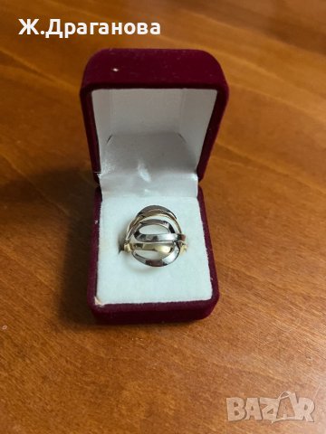 Златен пръстен, снимка 1 - Пръстени - 43601435