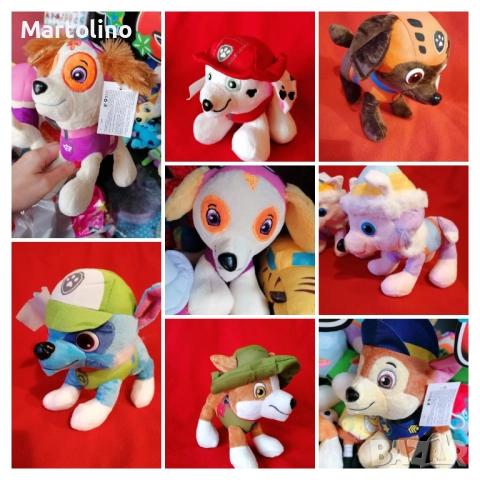 Плюшена играчка пес патрул, снимка 4 - Плюшени играчки - 52850775