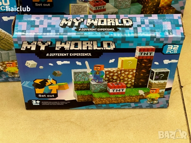 Магнитни кубчета/Magnetik block minecraft, снимка 10 - Образователни игри - 52517332