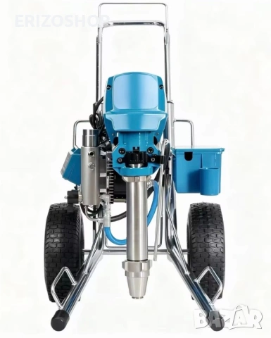 12 л/мин. 4000 W.Машина за шпакловка и безвъздушно боядисване!, снимка 3 - Други машини и части - 53429449