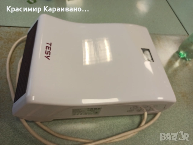 вентилаторна печка за баня Tesy, снимка 4 - Отоплителни печки - 53146941