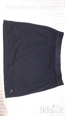 Черна спортна пола Adidas, снимка 2 - Поли - 33596103