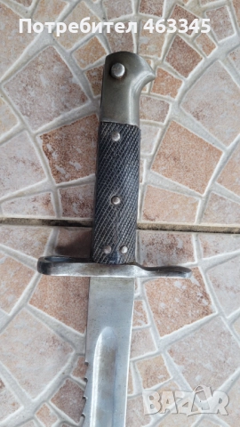 Щик, нож, байонет, британски, пионерски щик Елчо, трион, снимка 4 - Антикварни и старинни предмети - 52866648