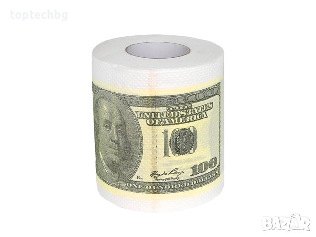 Тоалетна хартия 100 долара, снимка 1 - Подаръци за рожден ден - 44011786