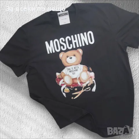 Moschino Дамска Тениска👚Дамска Блуза С Къс Ръкав Мошино Код LFS284, снимка 1 - Тениски - 49019446