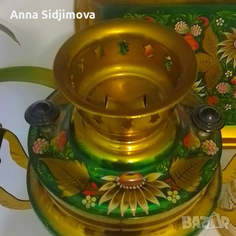 Руски самовар, снимка 6 - Антикварни и старинни предмети - 53419104