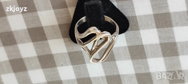 СРЕБЪРЕН ПРЪСТЕН 3.68 ГРАМА/ ПРОБА 925, снимка 8 - Пръстени - 43675674