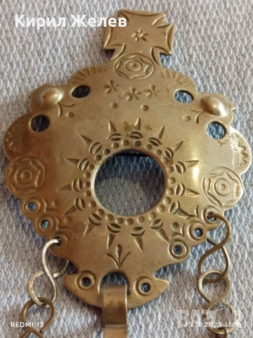 ВИНТИДЖ ФОЛКЛОРЕН СТИЛ БРОШКА ЧАСТ от ТРАДИЦИОННО ОБЛЕКЛО 52180, снимка 7 - Други ценни предмети - 52533687