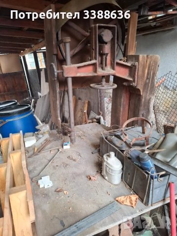 Дърводелска фреза/работеща/, и стар банциг, снимка 5 - Други машини и части - 53069386