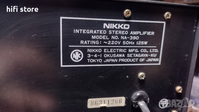 Nikko NT-390, NA-390, ND-390 , снимка 16 - Ресийвъри, усилватели, смесителни пултове - 43541492