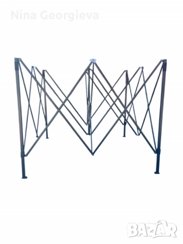 Сгъваема квадратна градинска шатра тип хармоника, снимка 9 - Градински мебели, декорация  - 52483463