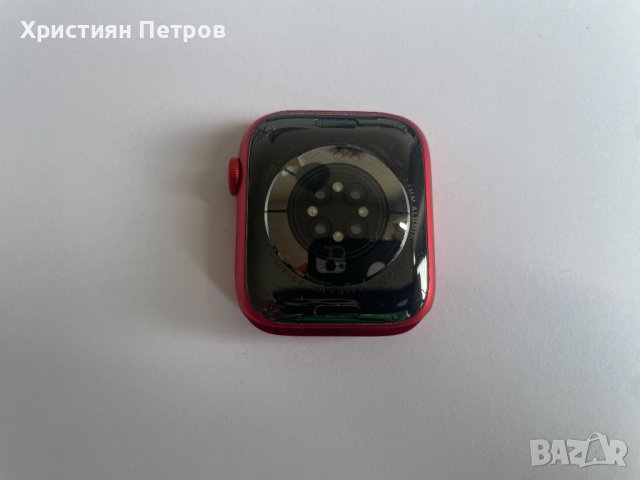 КАТО НОВ !!! Apple Watch Series 6 44 mm GPS - RED Aluminum - A2292, снимка 15 - Смарт часовници - 39119028
