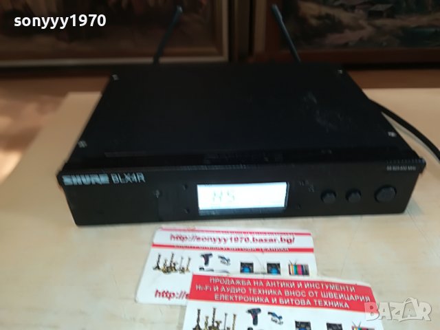 🔥SHURE BLX4R S8 823-832MHz 0910221632, снимка 5 - Микрофони - 38272603