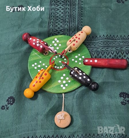 Винтидж дървена руска играчка, снимка 2 - Антикварни и старинни предмети - 42977569