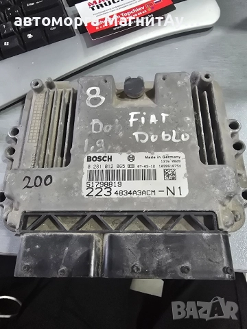 ECU Компютър Fiat Doblo 1.9 0281012865