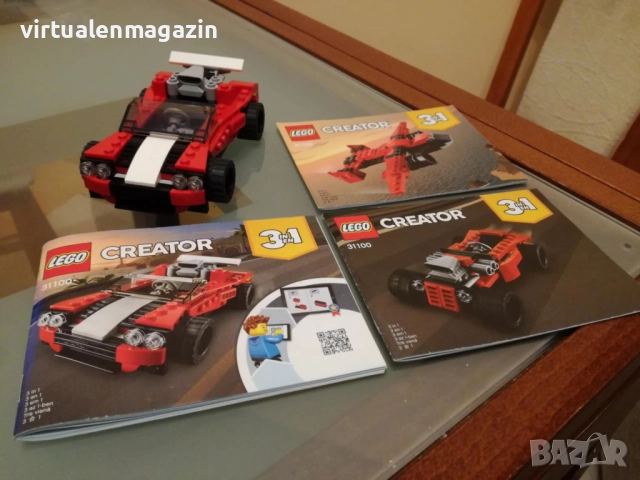 Конструктори Лего - модел LEGO Creator спортни автомобили, снимка 14 - Конструктори - 39227129