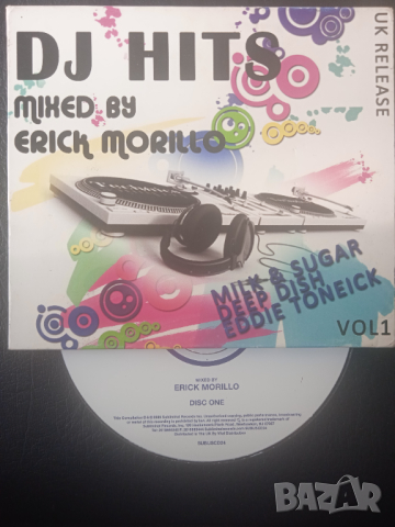 DJ Hits Mixed by Erick Morillo - оригинален диск с клубна музика 