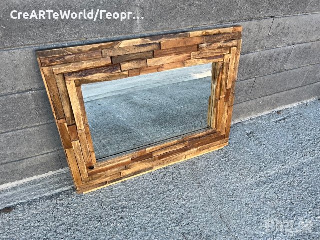 Огледало ръчна изработка , снимка 4 - Огледала - 43163015