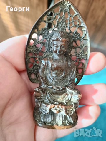 Бронзов Буда-49, снимка 3 - Колекции - 52942634