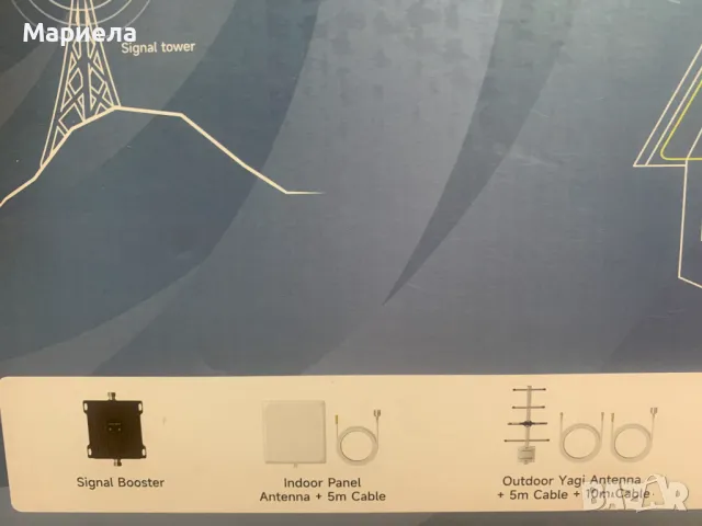 ANNTLENT Усилвател за Мобилен Сигнал / За Всички Мобилни Оператори, снимка 9 - Друга електроника - 48036161