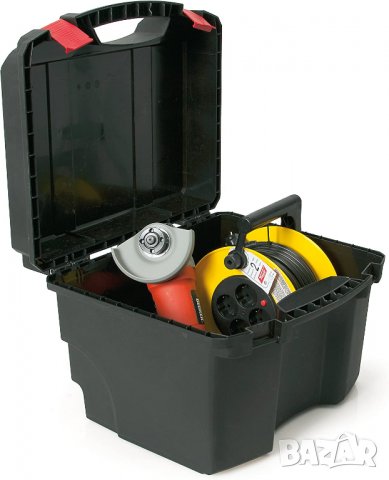 Пластмасов куфар TAYG № 59 (за кутии за дребни части, с колелца, телескопична дръжка, снимка 9 - Други инструменти - 39960184