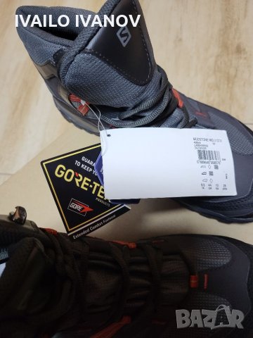 Salomon MID GTX Goretex туристически обувки , снимка 9 - Мъжки боти - 38549699