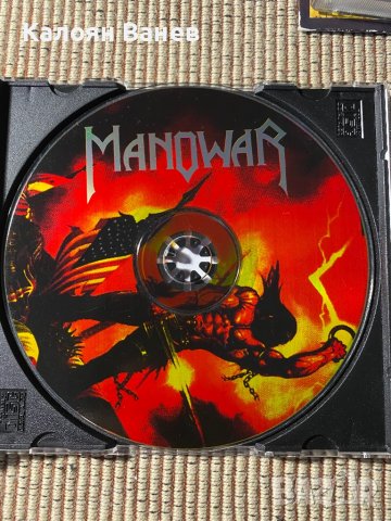 MANOWAR-CD матрични, снимка 9 - CD дискове - 37472222