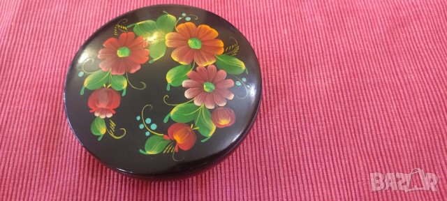 Стара дървена кутия за бижута,СССР. , снимка 6 - Антикварни и старинни предмети - 37097720