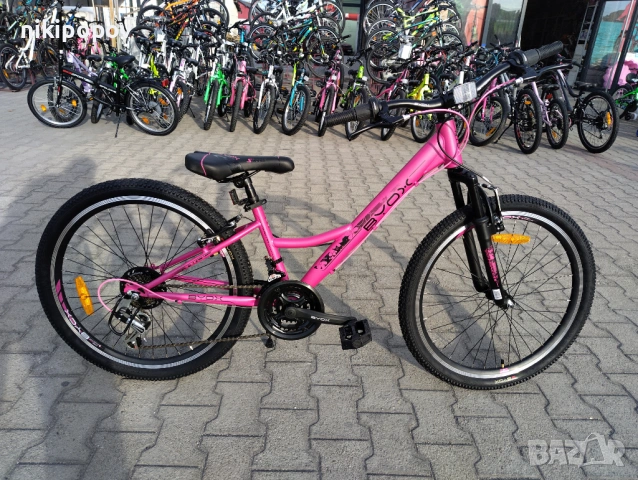 BYOX Велосипед 24" PRINCESS розов, снимка 11 - Велосипеди - 53561318