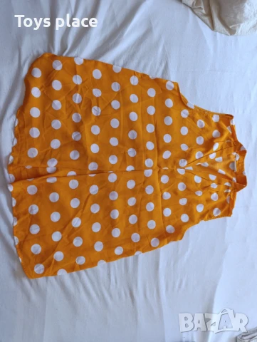 XL лятна туника на точки , снимка 2 - Туники - 51064155