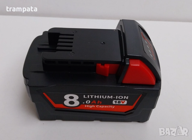 НАЙ ДОБРАТА ОФЕРТА НОВА Батерия 18V / 8Ah за Milwaukee М18 , снимка 3 - Винтоверти - 52366620