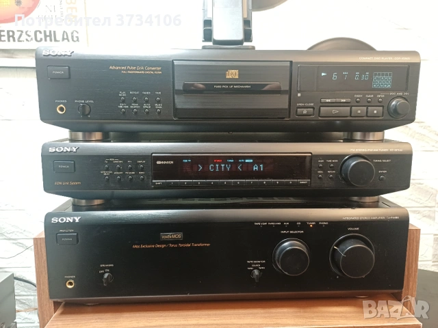 Sony TA-FE448E,  ST-SE500,  CDP-XE800., снимка 2 - Аудиосистеми - 53224662
