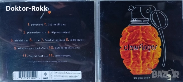 Clawfinger - оригинални дискове , снимка 4 - CD дискове - 52200158