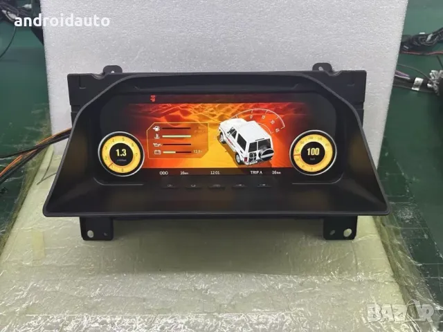 Дигитален километраж LCD 12.3" Toyota Land Cruiser J70 LINUX SYSTEM, снимка 3 - Аксесоари и консумативи - 49575684