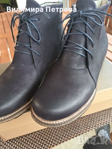 Дамски боти от естествена кожа , снимка 2 - Дамски боти - 38700426