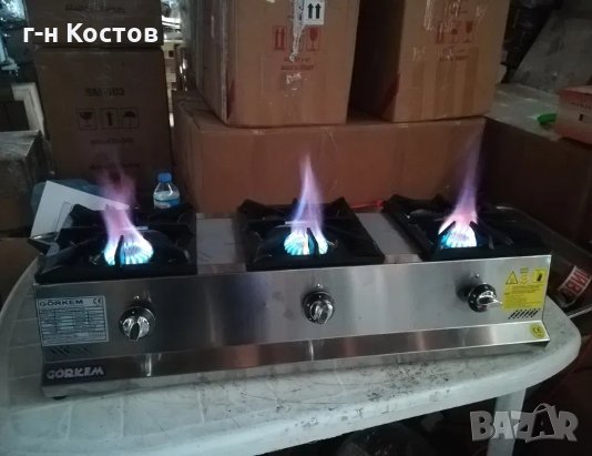 Газови котлони Нови модели  Корпус от неръждаема стомана,горелките са от чугун с дълък живот, постав, снимка 1 - Обзавеждане за заведение - 27664572