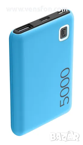 Външна батерия Cellularline ESSENCE 5000 mAh, Синя