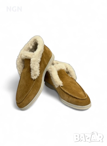 Дизайнерски дамски боти с пух LP, снимка 8 - Дамски боти - 52019806