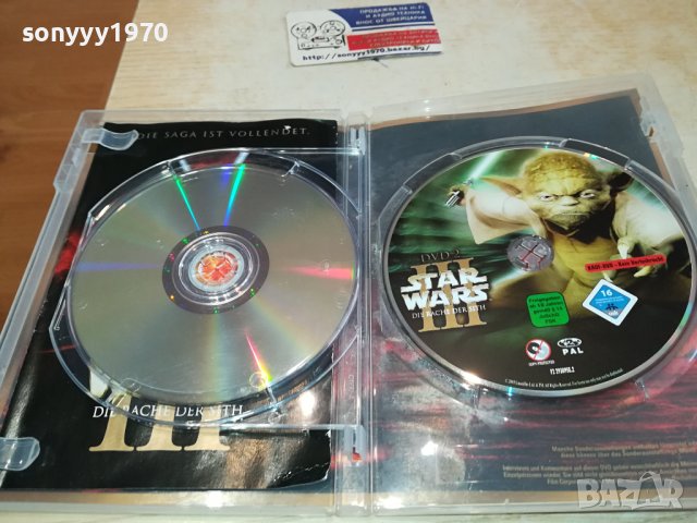 STAR WARS X2 DVD 0502241148, снимка 12 - DVD филми - 44141270
