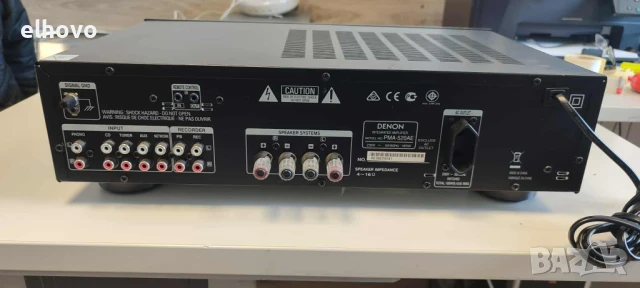 Стерео усилвател Denon PMA-520AE, снимка 3 - Ресийвъри, усилватели, смесителни пултове - 51191488