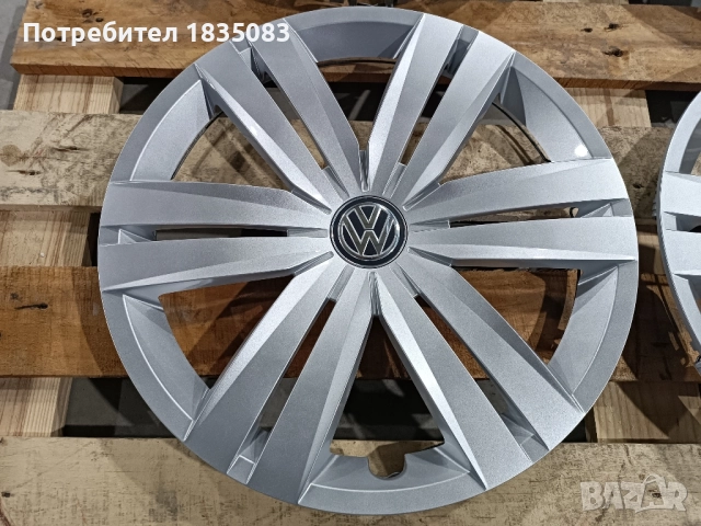 Чисто нови оригинални тасове VW 16 цола, снимка 3 - Аксесоари и консумативи - 52360000