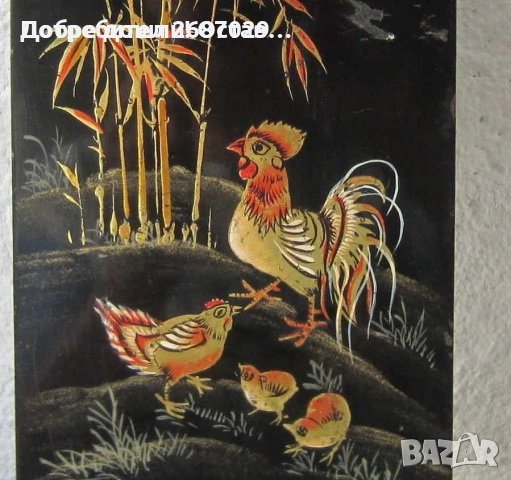 Петли и плакети: Плакет, пано с петел, слънчоглед кокошка, як, бизон, Ернст Телман,конметал, висулка, снимка 15 - Други ценни предмети - 29445289