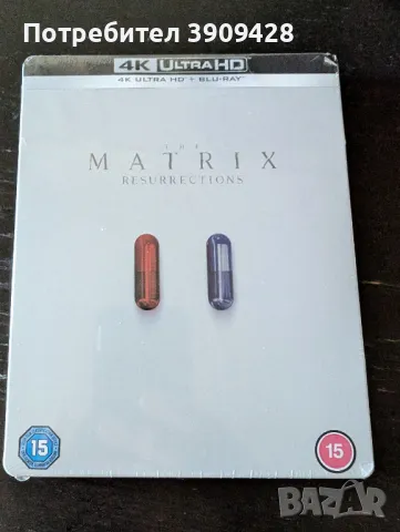 The Matrix: Resurrections (4K UltraHD Steelbоok) | Матрицата: Възкресения (стилбук/метална кутия)