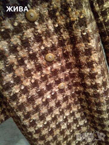 MARIE PHILIPPE дамско палто вълна, мохер и алпака, снимка 6 - Палта, манта - 38361351