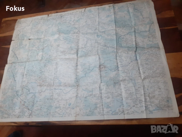 Стара голяма карта на Македония