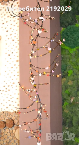 СВЕТЕЩ ГИРЛЯНД МИКРОЛЕД СВЕТЛИНИ , снимка 3 - Декорация за дома - 51340465