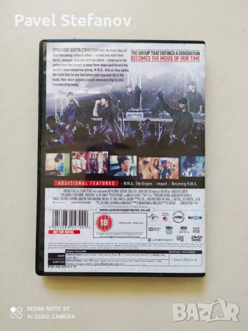 Оргинално dvd NWA рап хип хоп  rap hip hop, снимка 2 - DVD филми - 37331581