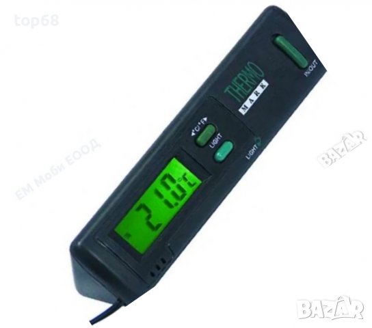 Термометър за измерване на външна и вътрешна температура.